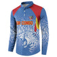 Custom DR Congo Football 2026 Button Sweatshirt Leopard Power Fan Style