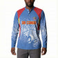 Custom DR Congo Football 2026 Button Sweatshirt Leopard Power Fan Style