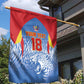 Custom DR Congo Football 2026 Garden Flag Leopard Power Fan Style