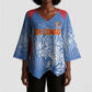 Custom DR Congo Football 2026 Kimono Sleeve Blouse Leopard Power Fan Style