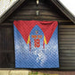 Custom DR Congo Football 2026 Quilt Leopard Power Fan Style