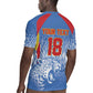 Custom DR Congo Football 2026 Rugby Jersey Leopard Power Fan Style