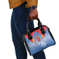 Custom DR Congo Football 2026 Shoulder Handbag Leopard Power Fan Style