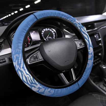 DR Congo Football 2026 Steering Wheel Cover Leopard Power Fan Style