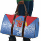 Custom DR Congo Football 2026 Travel Bag Leopard Power Fan Style
