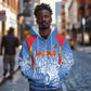 Custom DR Congo Football 2026 Zip Hoodie Leopard Power Fan Style
