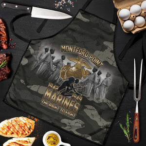 Montford Point Marines 1942-1949 Apron The Right to Fight Legacy Tribute