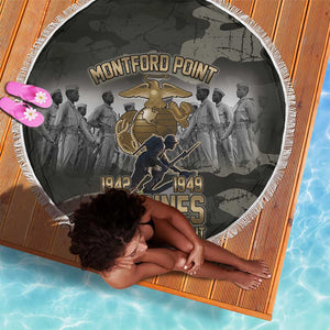 Montford Point Marines 1942-1949 Beach Blanket The Right to Fight Legacy Tribute