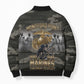 Montford Point Marines 1942-1949 Bomber Puffer Jacket The Right to Fight Legacy Tribute