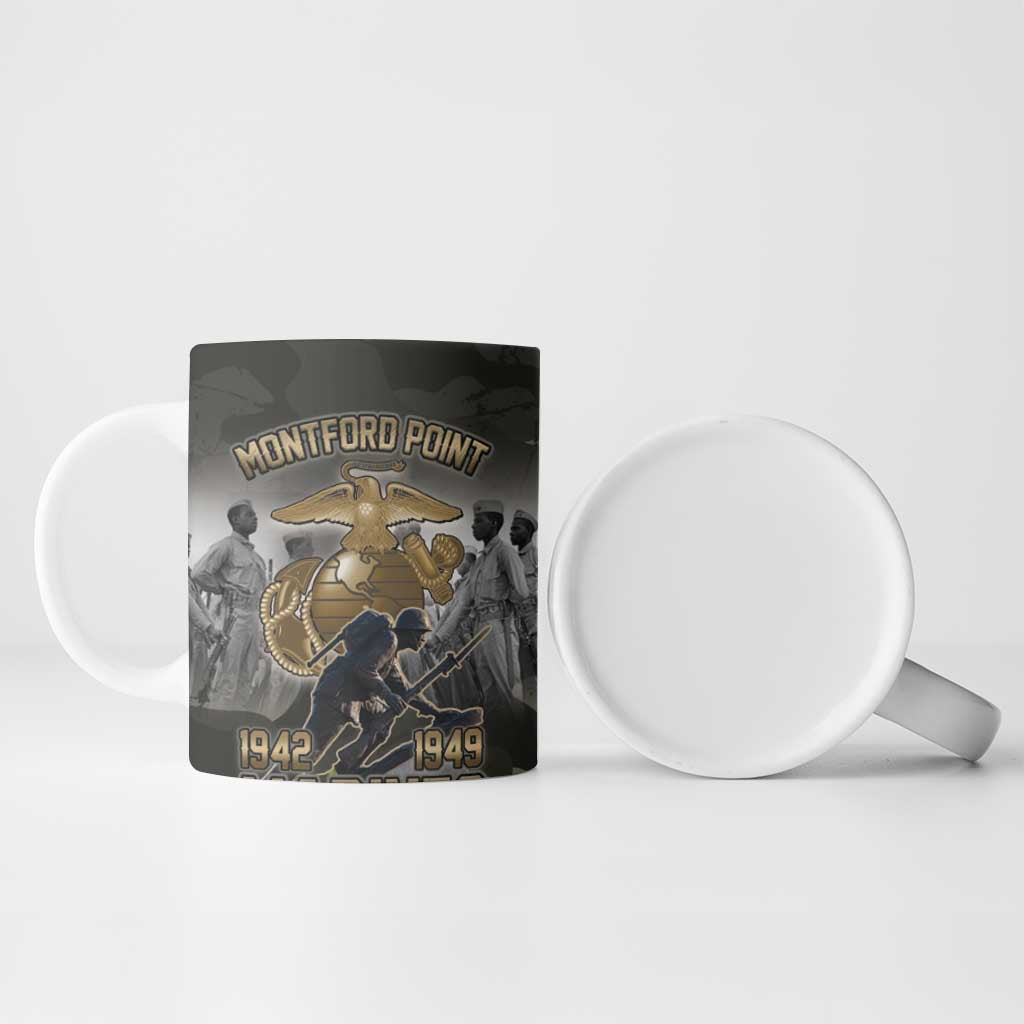 Montford Point Marines 1942-1949 Ceramic Mug The Right to Fight Legacy Tribute