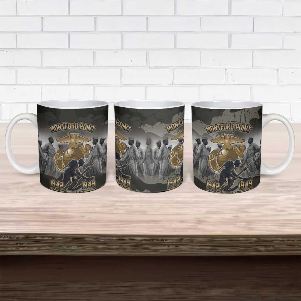 Montford Point Marines 1942-1949 Ceramic Mug The Right to Fight Legacy Tribute