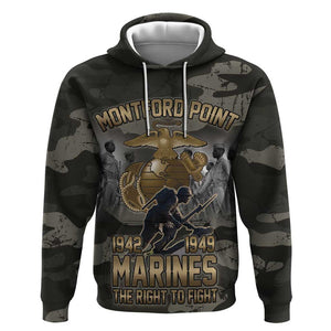 Montford Point Marines 1942-1949 Hoodie The Right to Fight Legacy Tribute