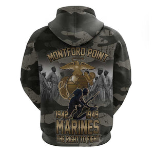 Montford Point Marines 1942-1949 Hoodie The Right to Fight Legacy Tribute