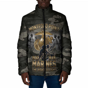 Montford Point Marines 1942-1949 Padded Jacket The Right to Fight Legacy Tribute