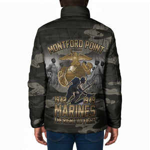 Montford Point Marines 1942-1949 Padded Jacket The Right to Fight Legacy Tribute