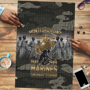 Montford Point Marines 1942-1949 Puzzle The Right to Fight Legacy Tribute