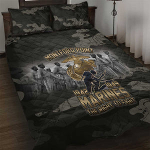 Montford Point Marines 1942-1949 Quilt Bed Set The Right to Fight Legacy Tribute