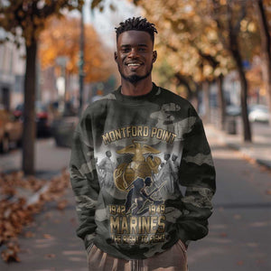 Montford Point Marines 1942-1949 Sweatshirt The Right to Fight Legacy Tribute