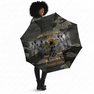 Montford Point Marines 1942-1949 Umbrella The Right to Fight Legacy Tribute