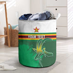Zimbabwe Rugby Personalized Laundry Basket Charging Sables Spirit