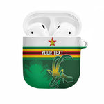 Zimbabwe Rugby Personalized AirPods Case Charging Sables Spirit