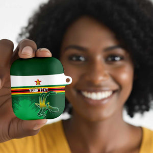 Zimbabwe Rugby Personalized AirPods Case Charging Sables Spirit
