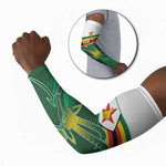 Zimbabwe Rugby Personalized Arm Sleeves Charging Sables Spirit