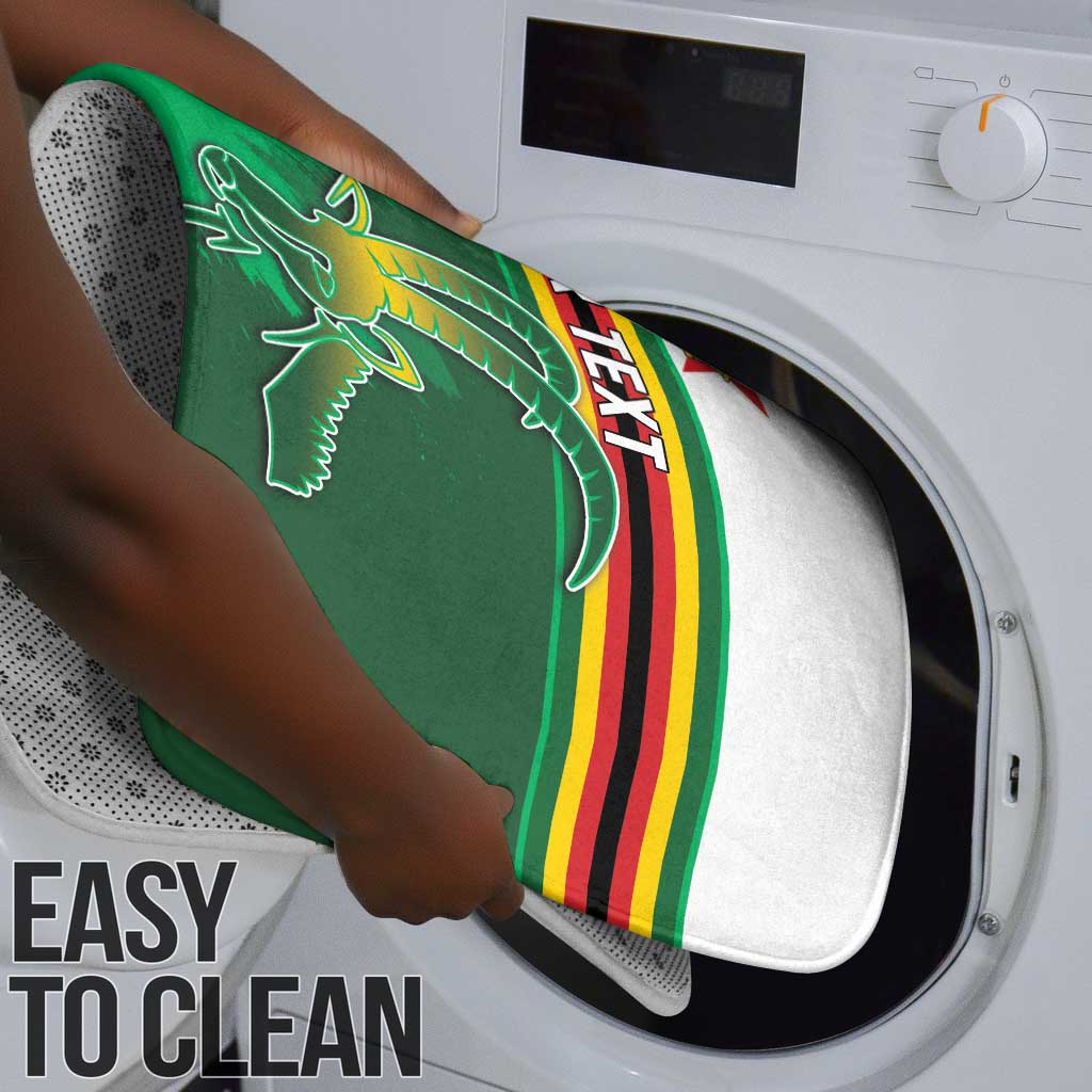 Zimbabwe Rugby Personalized Bathroom Set Charging Sables Spirit
