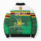 Zimbabwe Rugby Personalized Bomber Puffer Jacket Charging Sables Spirit