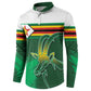 Zimbabwe Rugby Personalized Button Sweatshirt Charging Sables Spirit