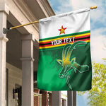 Zimbabwe Rugby Personalized Garden Flag Charging Sables Spirit