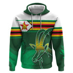 Zimbabwe Rugby Personalized Hoodie Charging Sables Spirit