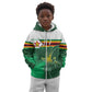 Zimbabwe Rugby Personalized Kid Hoodie Charging Sables Spirit