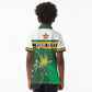 Zimbabwe Rugby Personalized Kid Polo Shirt Charging Sables Spirit