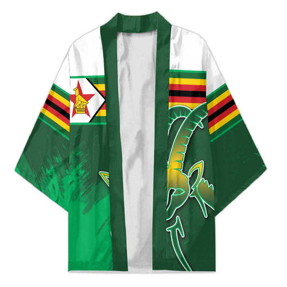 Zimbabwe Rugby Personalized Kimono Charging Sables Spirit