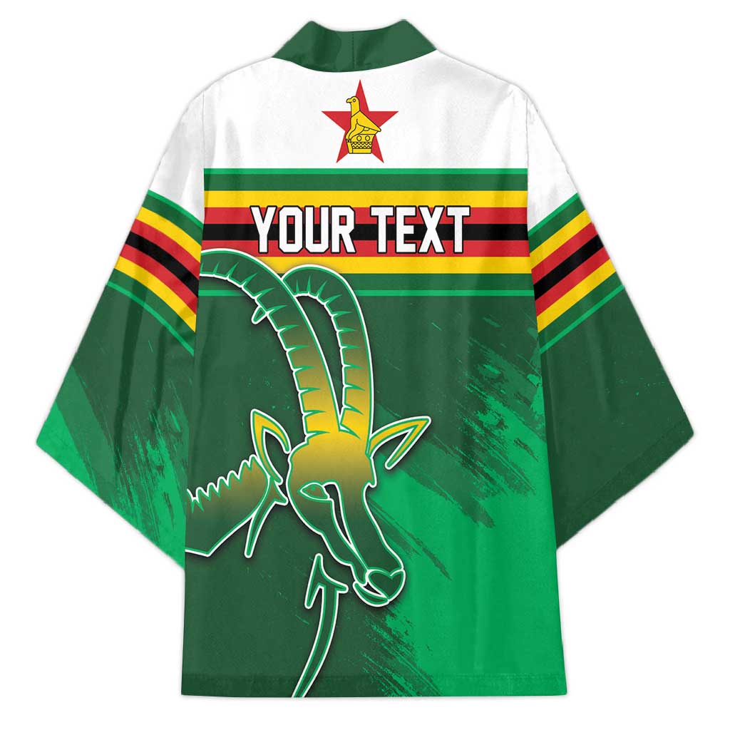 Zimbabwe Rugby Personalized Kimono Charging Sables Spirit