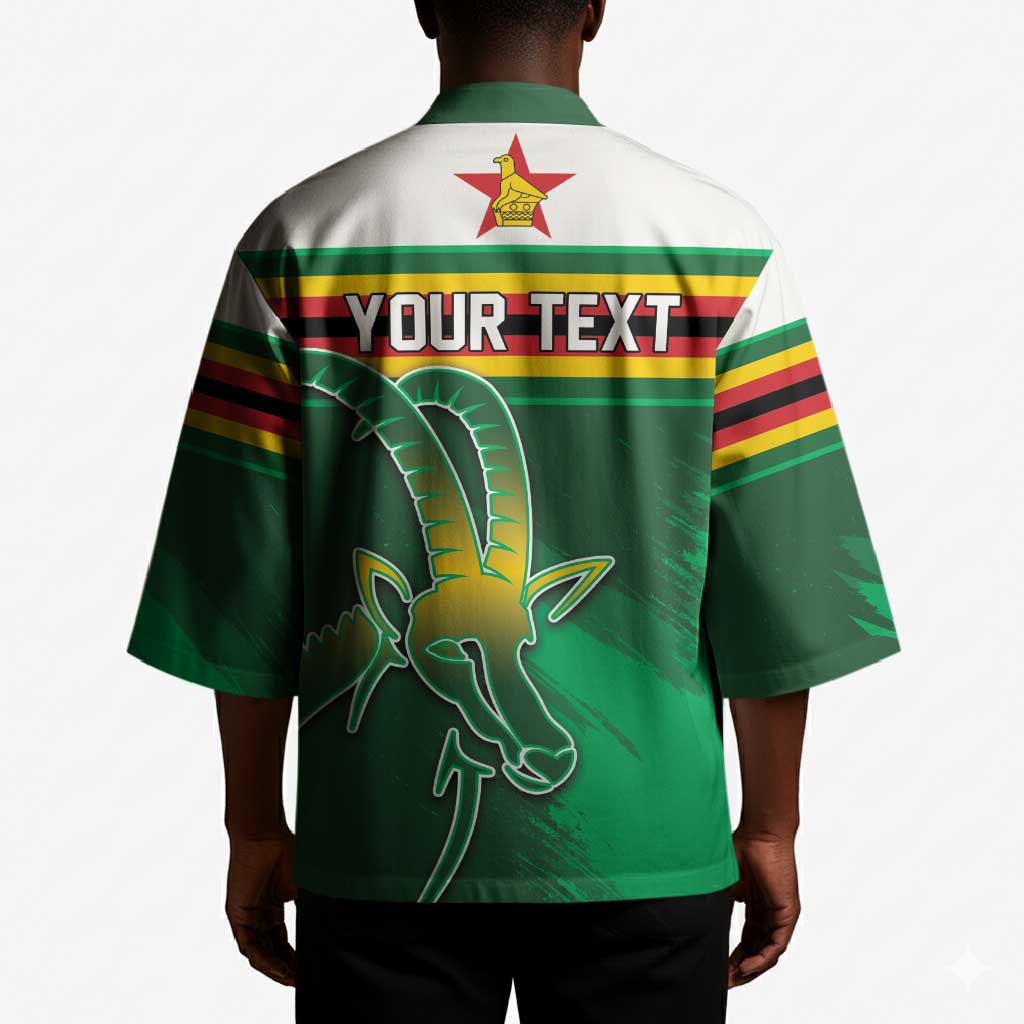 Zimbabwe Rugby Personalized Kimono Charging Sables Spirit