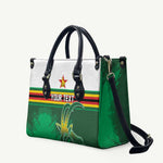 Zimbabwe Rugby Personalized Leather Bag Charging Sables Spirit