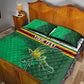 Zimbabwe Rugby Personalized Quilt Bed Set Charging Sables Spirit