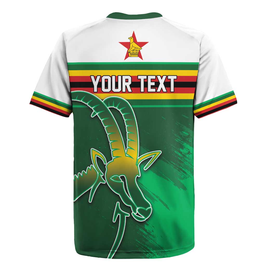 Zimbabwe Rugby Personalized Rugby Jersey Charging Sables Spirit