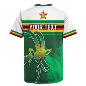 Zimbabwe Rugby Personalized Rugby Jersey Charging Sables Spirit