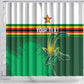 Zimbabwe Rugby Personalized Shower Curtain Charging Sables Spirit