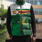 Zimbabwe Rugby Personalized Sleeveless Puffer Jacket Charging Sables Spirit