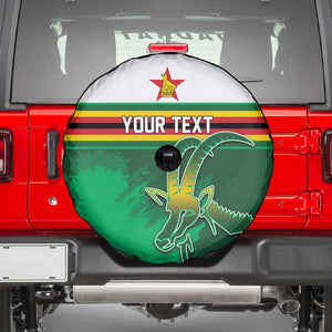 Zimbabwe Rugby Personalized Spare Tire Cover Charging Sables Spirit
