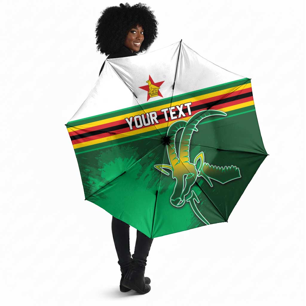 Zimbabwe Rugby Personalized Umbrella Charging Sables Spirit