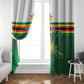 Zimbabwe Rugby Personalized Window Curtain Charging Sables Spirit
