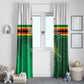 Zimbabwe Rugby Personalized Window Curtain Charging Sables Spirit