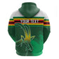 Zimbabwe Rugby Personalized Zip Hoodie Charging Sables Spirit