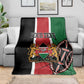 Personalized Jamhuri Day Blanket Kenya Map With African Shield