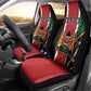 Personalized Jamhuri Day Car Seat Cover Kenya Map With African Shield